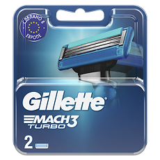 Изображение товара Gillette Mach 3 Turbo кассеты 2 шт