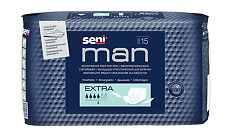 Купить Seni Man Extra вкладыши урологические 15 шт цена