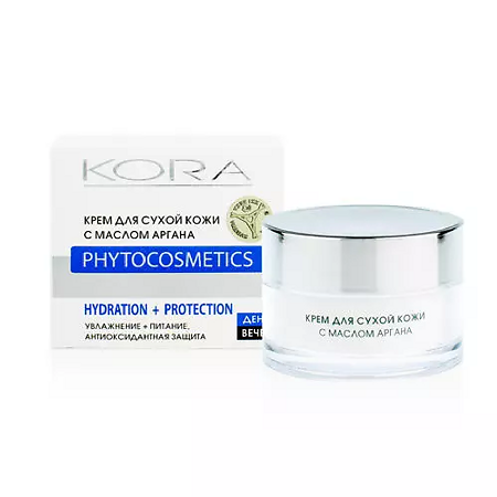 KORA Крем для сухой кожи с маслом аргана 50 мл 1 шт