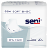Seni Soft Basic простыни (пеленки) 60х60см 30 шт