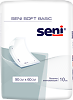 Seni Soft Basic простыни (пеленки) 90х60см 10 шт