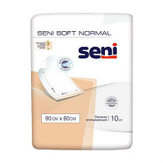 Изображение товара Seni Soft Normal простыни (пеленки) 60х90см 10 шт