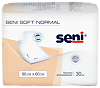 Seni Soft Normal простыни (пеленки) 60х90см 30 шт