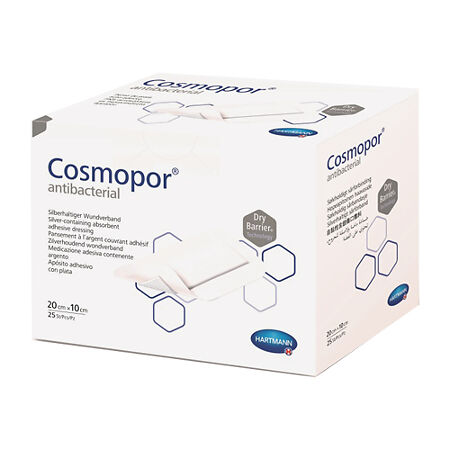 Повязка Cosmopor Antibacterial/Космопор Антибактериал 20 х 10 см 25 шт