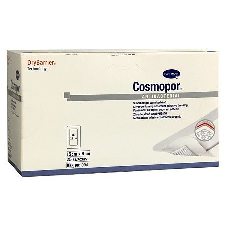 Повязка Cosmopor Antibacterial/Космопор Антибактериал 15 х 8 см 25 шт