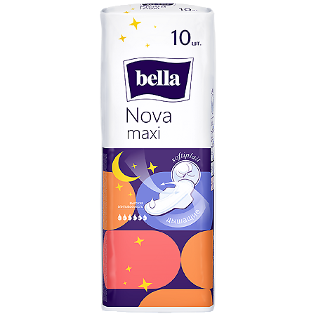 Bella Прокладки Nova Maxi 10 шт