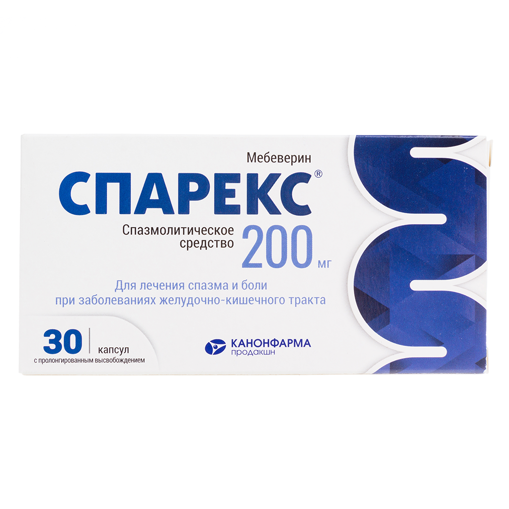 Спарекс Капсулы С Пролонг Высвобождением 200 Мг 30 Шт - Купить.