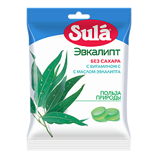Купить Леденцы Зула эвкалипт 60 г 1 шт цена