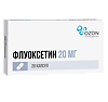 Флуоксетин капсулы 20 мг 20 шт