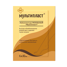 Купить Лейкопластырь Мультипласт мозольный 6х10 см 1 шт цена