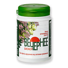 Купить Вечернее Биокор таблетки массой 0,18 г 120 шт цена