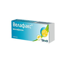 Купить Велафакс таблетки 37,5 мг 28 шт цена