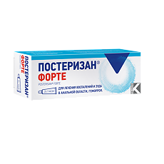 Изображение товара Постеризан форте мазь для ректального и наружного применения 25 г 1 шт