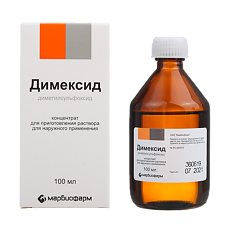 Купить Димексид концентрат д/приг раствора для наружного применения 100 мл фл 1 шт цена