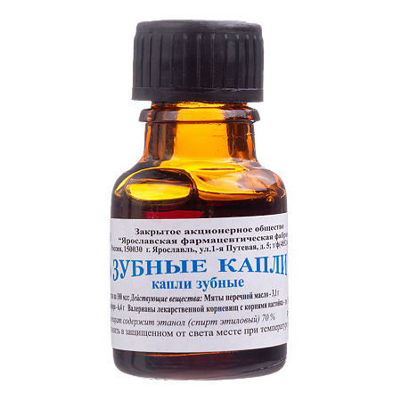 Зубные капли капли зубные , 10 мл