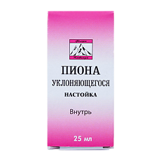 Купить Пиона уклоняющегося настойка 25 мл 1 шт цена