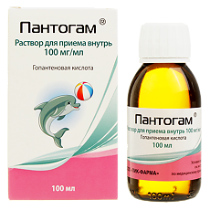 Изображение товара Пантогам раствор для приема внутрь 100 мг/мл 100 мл 1 шт
