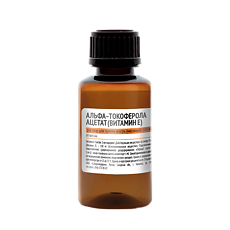 Изображение товара Альфа-Токоферола ацетат (витамин Е) раствор для приема внутрь 100 мг/мл 20 мл 1 шт