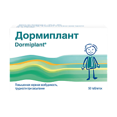 Купить Дормиплант таблетки покрыт.плен.об. 50 шт цена