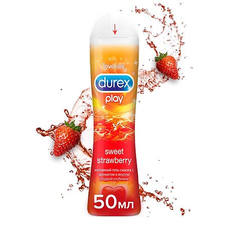 Гель-смазка Durex Play Sweet Strawberry 50 мл 1 шт