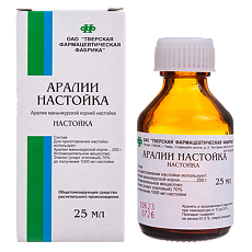 Купить Аралии настойка 25 мл 1 шт цена