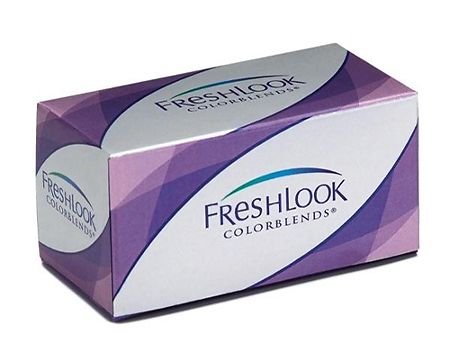 Контактные линзы цветные FreshLook ColorBlends -5.00 turquoise 2шт.