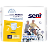 Seni Active Normal Подгузники-трусы для взрослых Medium (2) обхват талии 80-110 см 10 шт