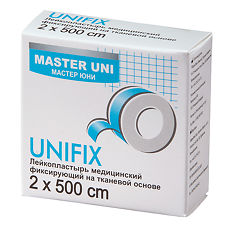 Купить Master Uni Лейкопластырь на тканевой основе 2 х 500 см 1 шт цена