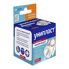 Купить Лейкопластырь Унипласт фиксирующий на нетканой основе 5х500 см 1 шт цена