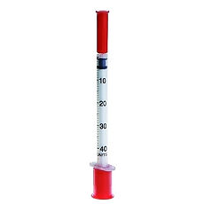 Купить Шприц инсулиновый 3-х комп Vogt Medical 1 мл/U-40 интегрированная игла 29G (0,33х13 мм) 1 шт цена