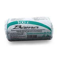 Купить Вата гигиеническая нестерильная 100 г 1 шт цена