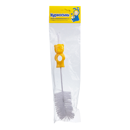 Курносики ершик для бутылочек и сосок комбинированный арт.19537 1 уп