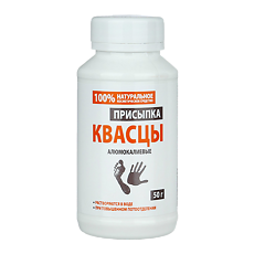Купить Квасцы алюмокалиевые присыпка порошок 50 г 1 шт цена