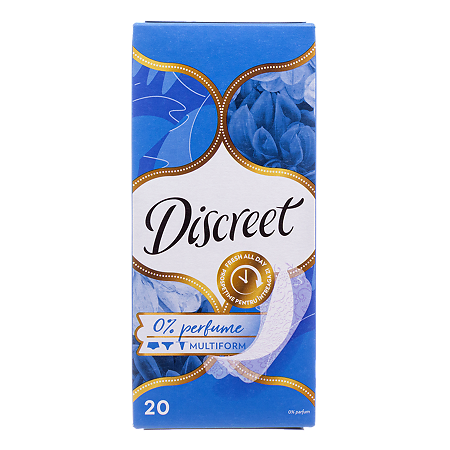 Discreet Air Multiform прокладки ежедневные 20 шт