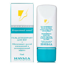 Купить Mavala Гель-дезодорант для ног Deodorizing Foot Gel 75 мл 1 шт цена