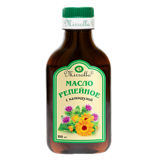Купить Mirrolla Репейное масло с календулой 100 мл 1 шт цена
