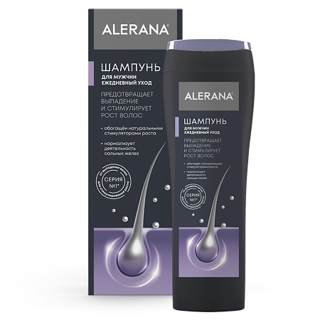 Изображение товара Алерана шампунь для мужчин ежедневный уход 250 мл 1 шт