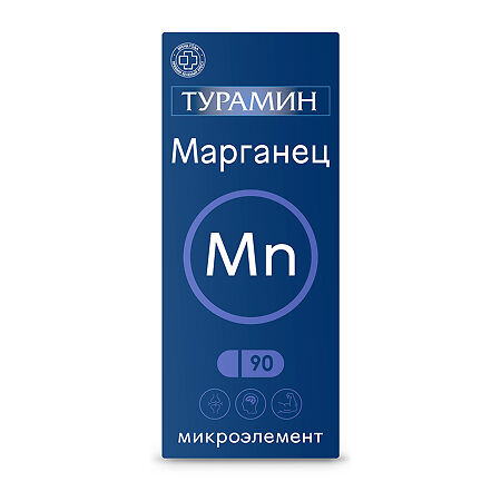 Турамин Марганец / Turamin Manganese капсулы массой 0,2 г 90 шт
