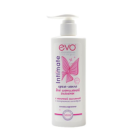 EVO Intimate крем-мыло для интимной гигиены 200 мл 1 шт
