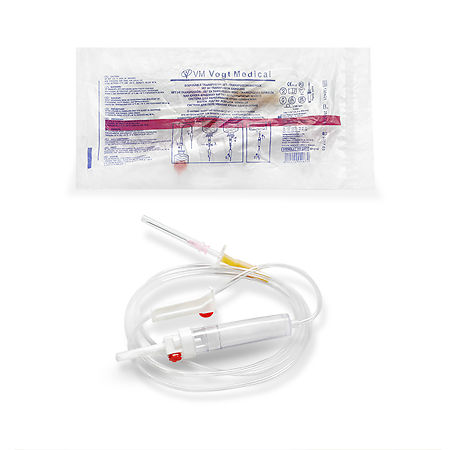 Система для переливания крови и растворов 1 шт