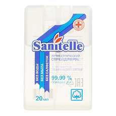 Купить Санитель спрей для рук 20 мл 1 шт цена