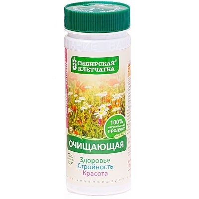 Изображение товара Сибирская Клетчатка очищающая 170 г 1 шт