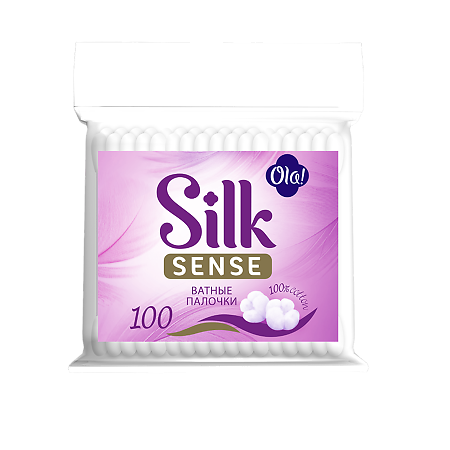 Ola! Silk Sense Ватные палочки п/э уп., 100 шт