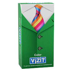 Купить Презервативы VIZIT Color ароматизированные 12 шт цена