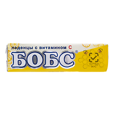 Купить Леденцы Бобс от кашля медово-лимонные 35 г 1 шт цена