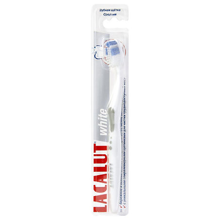 Lacalut White Зубная щетка с отбеливающими щетинками 1 шт