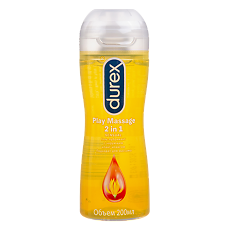 Купить Гель-смазка 2 в 1 Durex Play Sensual для массажа с иланг-илангом 200 мл 1 шт цена
