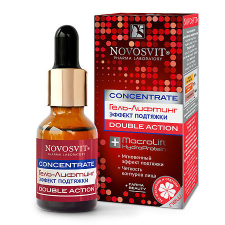 Изображение товара Novosvit Гель-лифтинг эффект подтяжки флакон 25 мл 1 шт