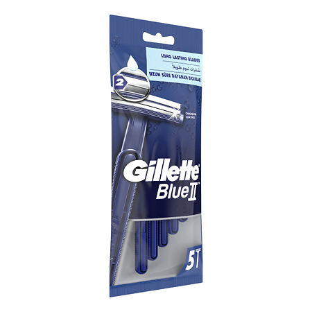 Gillette Blue II Станок одноразовый 5 шт