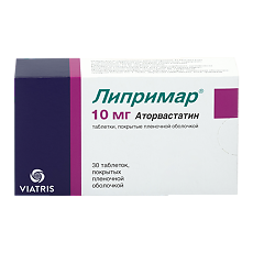 Изображение товара Липримар таблетки покрыт.плен.об. 10 мг 30 шт